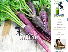 Tablet Screenshot of discoveryourhealingpath.com